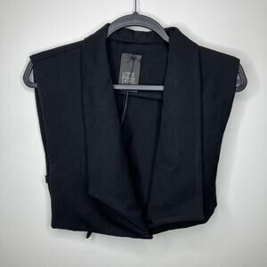 NWT LOTUS EATERS Black Gilet Vest Medium